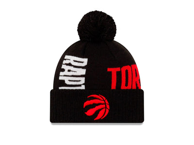 Beanie New Era Toronto Raptors Unisex Negro