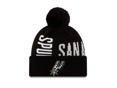 Beanie New Era San Antonio Spurs Unisex Negro