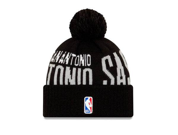 Beanie New Era San Antonio Spurs Unisex Negro