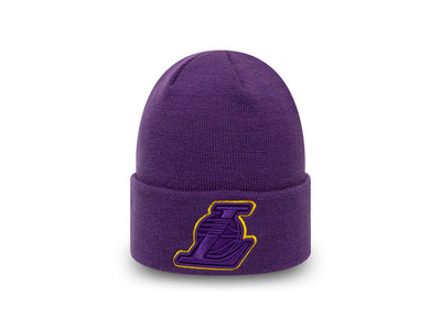 Beanie New Era Nba Knit Medium LA Lakers Hombre Morado