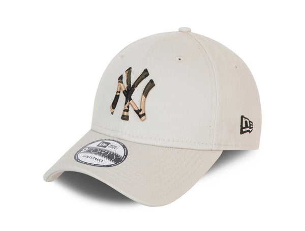 Jockey New Era Infill 9Forty New York Yankees Unisex Blanco