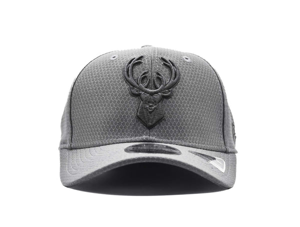 Jockey New Era Nba 950 Stretch Snap Milwaukee Bucks Unisex Gris