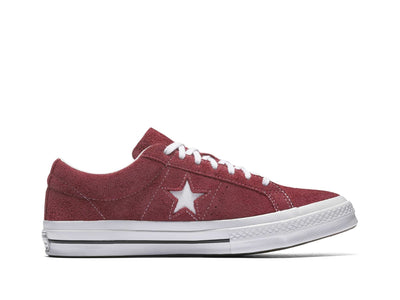 Zapatilla Converse One Star Hombre Burdeo