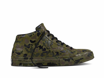 Zapatilla Converse One Star Utility Hombre Camo Verde