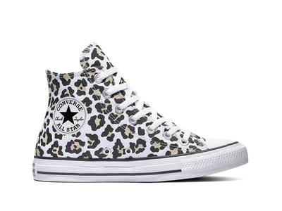 Zapatilla Converse Chuck Taylor Hi Print Mujer Blanco