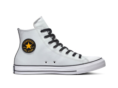 Zapatilla Converse Chuck Taylor Hi Cuero Hombre Blanco