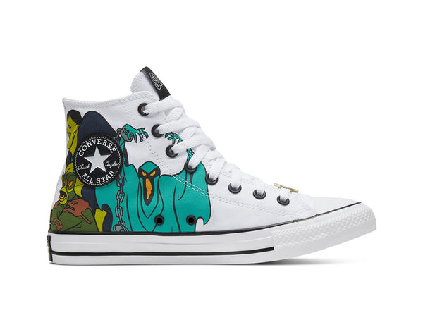 Zapatilla Converse Chuck Taylor Scooby Doo Mujer Blanco