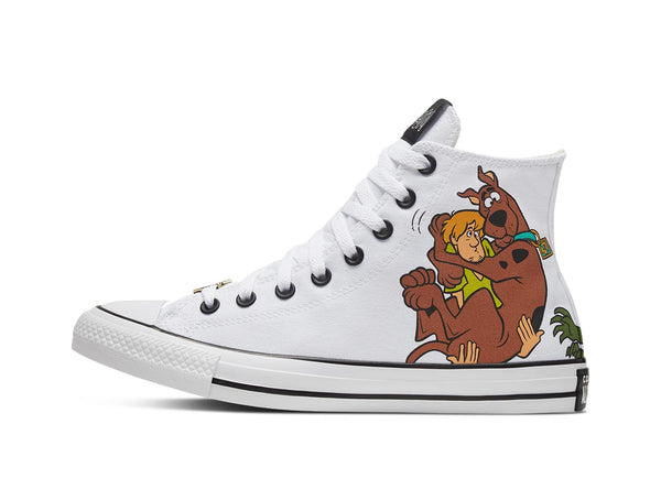 Zapatilla Converse Chuck Taylor Scooby Doo Mujer Blanco