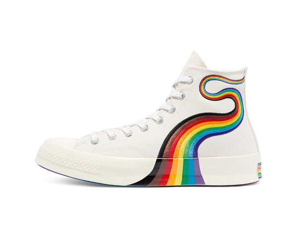 Zapatilla Converse Chuck 70 Pride Unisex Blanco