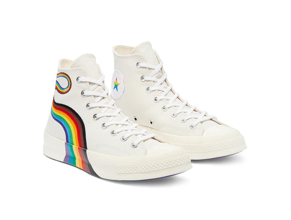 Zapatilla Converse Chuck 70 Pride Unisex Blanco