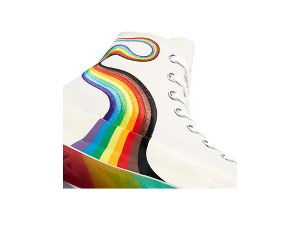 Zapatilla Converse Chuck 70 Pride Unisex Blanco