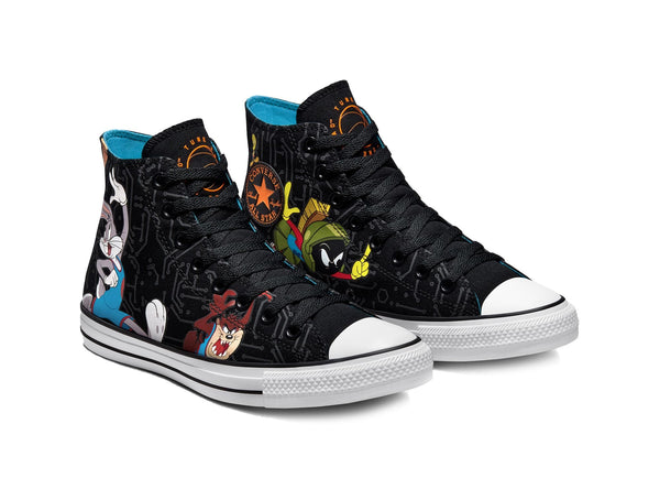 Zapatilla Converse Chuck Taylor Hi Space Jam Unisex Negro