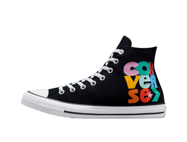 Zapatilla Converse Chuck Taylor All Star Much Love Mujer Negro