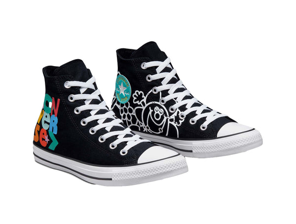 Zapatilla Converse Chuck Taylor All Star Much Love Mujer Negro