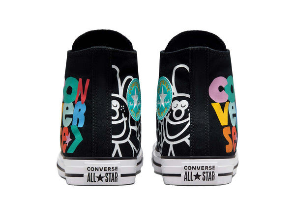 Zapatilla Converse Chuck Taylor All Star Much Love Mujer Negro