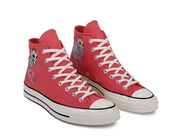 Zapatilla Converse Chuck 70 (Dia De Los Muertos) Mujer Rosado