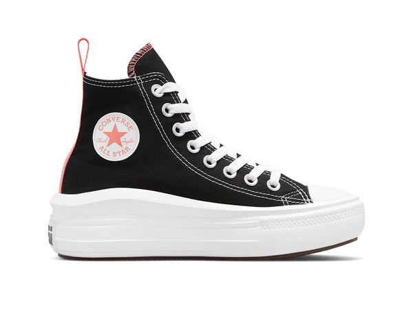 Zapatilla Converse Chuck Taylor Move Hi Mujer Negro