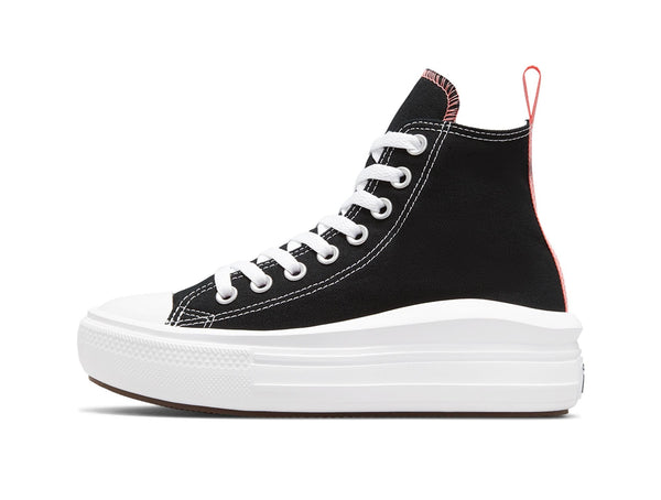 Zapatilla Converse Chuck Taylor Move Hi Mujer Negro