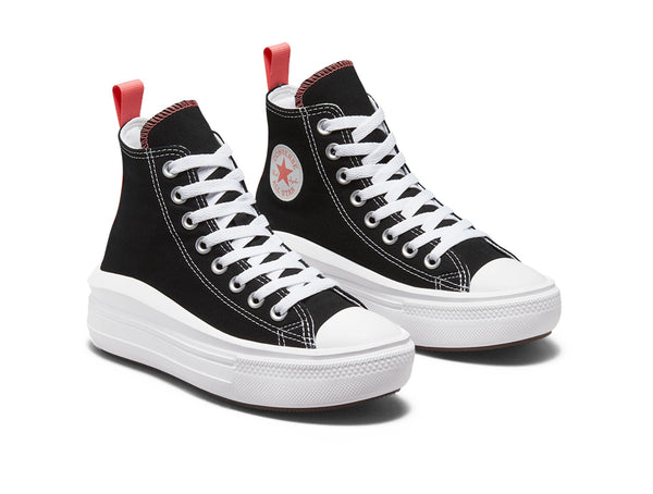 Zapatilla Converse Chuck Taylor Move Hi Mujer Negro