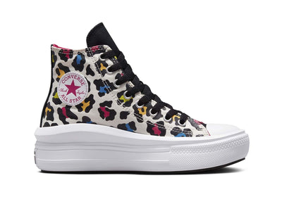 Zapatilla Converse Chuck Taylor Move Hi Cadete Blanco