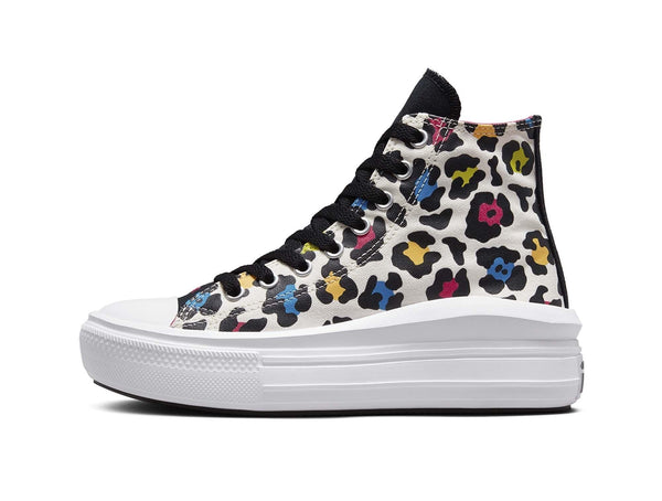 Zapatilla Converse Chuck Taylor Move Hi Cadete Blanco