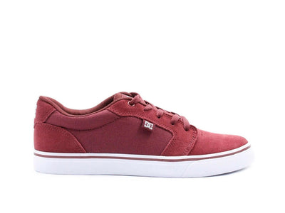 Zapatilla Dc Anvil Hombre Burdeo