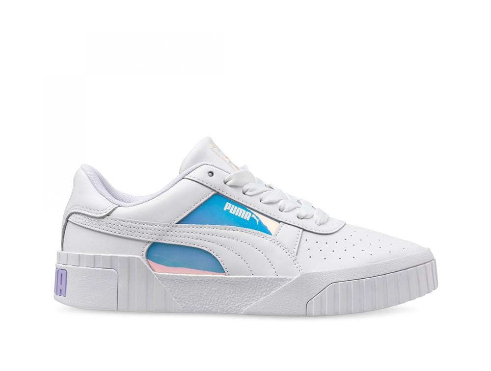 Zapatilla Puma Cali Glow Mujer Blanco Blockstore.cl