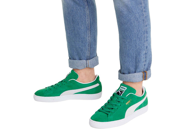 Zapatilla Puma Suede Teams Hombre Verde