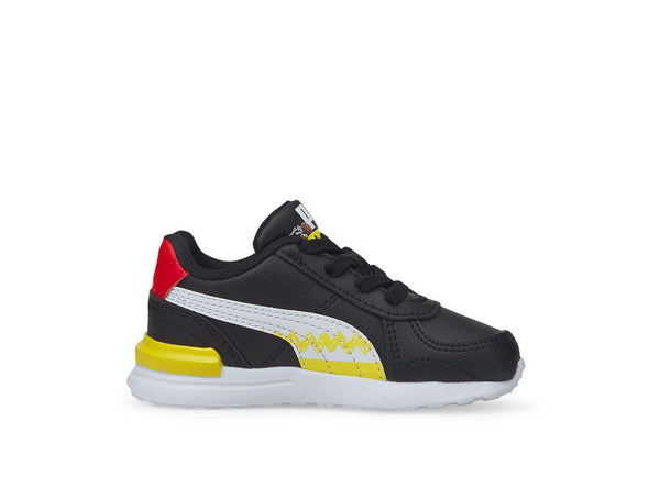 Zapatilla Puma Peanuts Graviton Infantil Negro