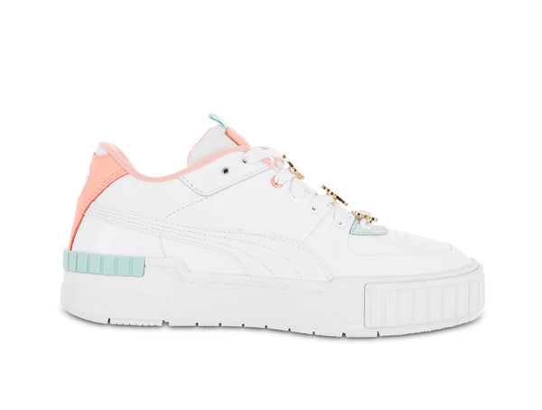 Zapatilla Puma Cali Sport Pin Mujer Blanco