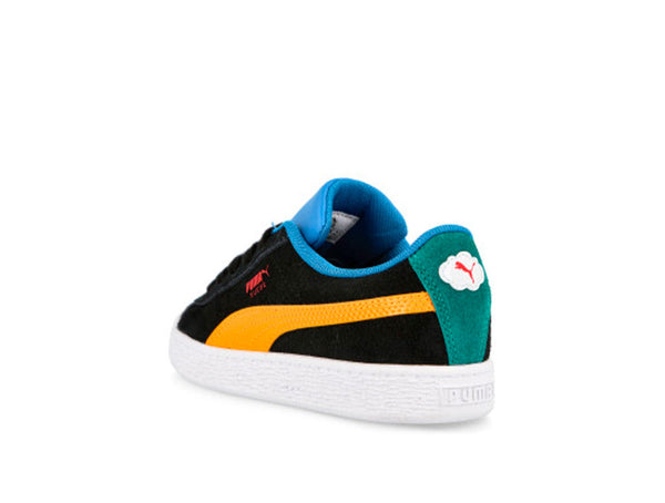 Zapatilla Puma Garfield Suede Junior Negro