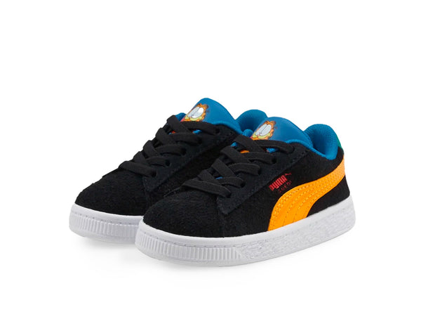 Zapatilla Puma Garfield Suede Infantil Negro