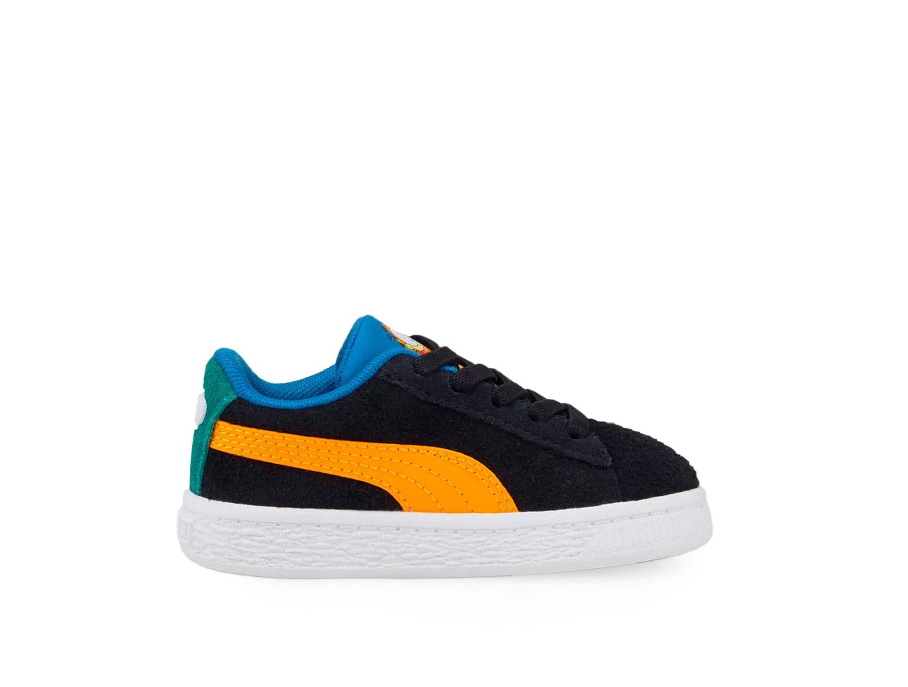 Zapatilla Puma Garfield Suede Infantil Negro Blockstore.cl