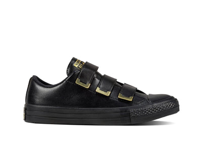 Zapatilla Converse Chuck Taylor Velcro Mujer Negro