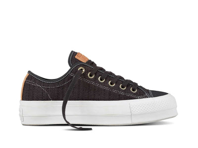 Zapatilla Converse Chuck Taylor Plataforma Mujer Negro