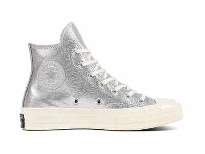 Zapatilla Converse Chuck Taylor 70 Mujer Plateado