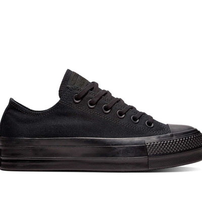 Zapatilla Converse Chuck Taylor Lift Mujer Mono Negro Plataforma