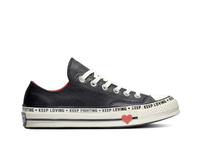 Zapatilla Converse Chuck Taylor 70 Cuero Mujer Negro