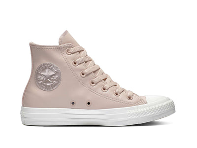 Zapatilla Converse Chuck Taylor Hi Cuero Mujer Rosado