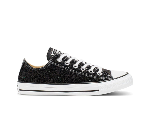 Zapatilla Converse Chuck Taylor Glitter Mujer Negro