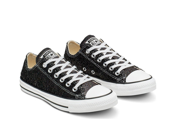 Zapatilla Converse Chuck Taylor Glitter Mujer Negro