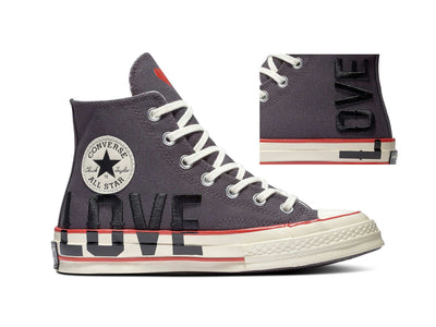 Zapatilla Converse Chuck taylor 70 Love Mujer Gris