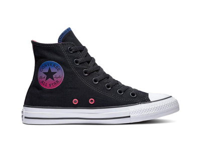 Zapatilla Converse Chuck Taylor Hi Beg-Logo Mujer Negro