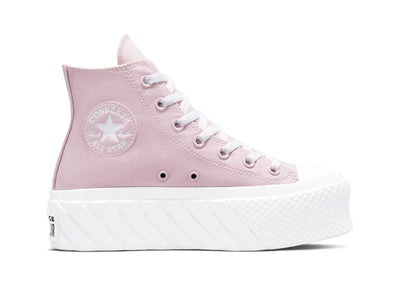 Zapatilla Converse Chuck T. Plataforma Hybrid Mujer Rosado