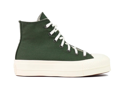 Zapatilla Converse Chuck Taylor Plataforma Mujer Verde