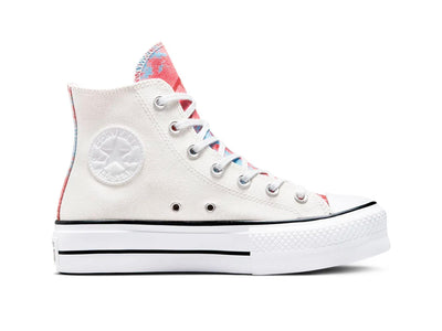 Zapatilla Converse Chuck Taylor Plataforma Mujer Blanco