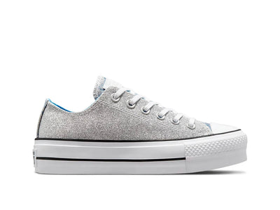 Zapatilla Converse Chuck Taylor Plataforma Mujer Gris