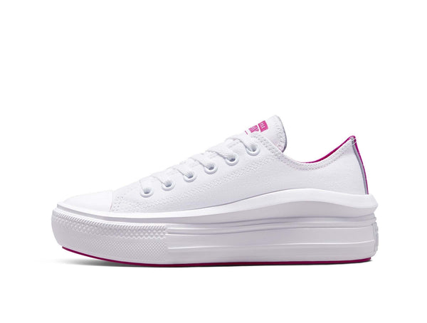 Zapatilla Converse Chuck Taylor Move Mujer Blanco