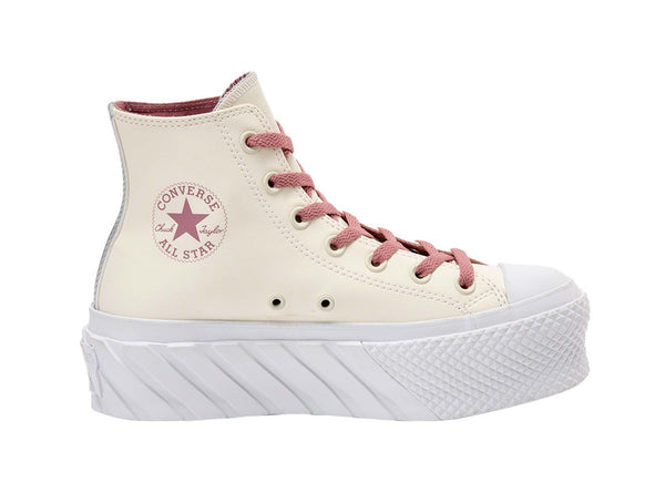 Zapatilla Converse Chuck Taylor Lift 2x Mujer Blanco