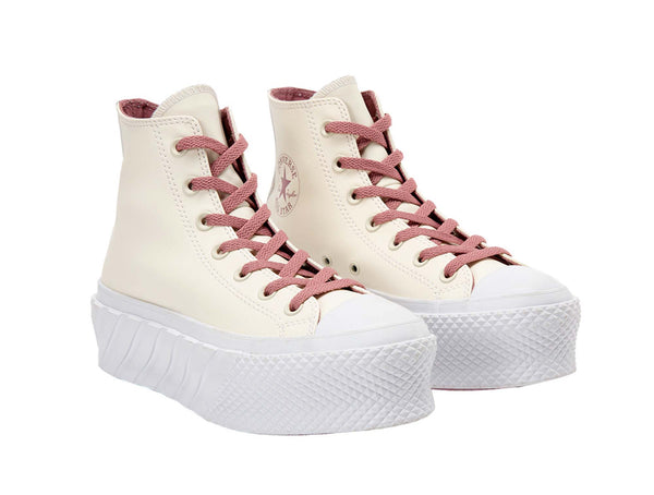 Zapatilla Converse Chuck Taylor Lift 2x Mujer Blanco